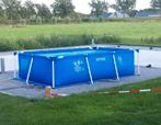 Intex zwembad 300 x 200 x 75 met extra's, 200 tot 400 cm, Gebruikt, Rechthoekig, Opzetzwembad