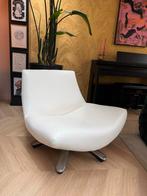 Dyyk Stoel Coco - Wit Leer, Ophalen, Gebruikt, Wit, Leer