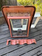 Ubbink dakraam (rood) incl. afwerkrand en indekdeel, Doe-het-zelf en Verbouw, Glas en Ramen, Ophalen, Gebruikt, Minder dan 80 cm