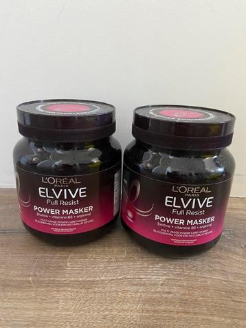 L’oreal Elvive Power Masker 2 stuks nieuw  beschikbaar voor biedingen