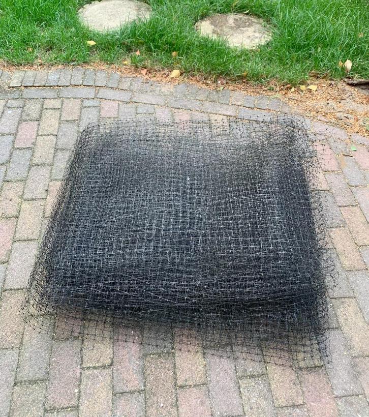 VIJVER AFDEKNET 4 x 6 meter Vijverafdeknet vijvernet, Tuin en Terras, Vijver-toebehoren, Gebruikt, Vijvernet, Ophalen of Verzenden