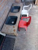 Zand- en watertafel, Kinderen en Baby's, Speelgoed | Buiten | Zandbakken, Ophalen, Gebruikt