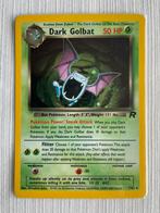 Dark golbat, team rocket, excellent, holo, Ophalen of Verzenden, Gebruikt, Losse kaart, Foil