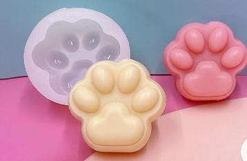 Zeepjes partij 10 x Kattenpoot  beschikbaar voor biedingen