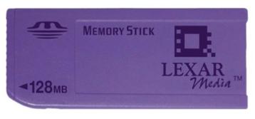 Lexar Memory Stick 128 MB beschikbaar voor biedingen