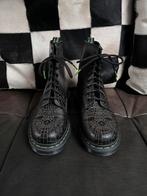 Dr. Martens skull web maat 38 halloween zwart groen, Zwart, Overige typen, Ophalen of Verzenden, Dr. Martens