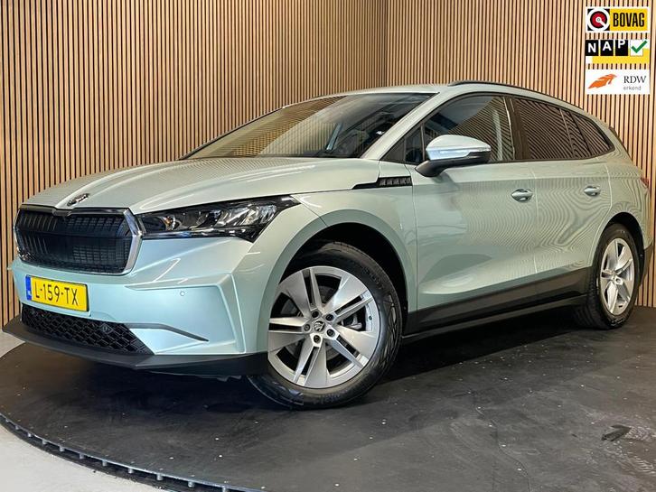 Skoda Enyaq iV 60|ANDROID AUTO/APPLE CARPLAY|ACHTERUITRIJCAM, Auto's, Skoda, Bedrijf, Te koop, Enyaq, ABS, Achteruitrijcamera