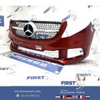 W447 V KLASSE FACELIFT VOORBUMPER + DIAMOND GRIL ROOD ORIGIN, Gebruikt, Voor, Mercedes-Benz, Ophalen of Verzenden
