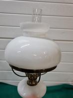 tafellamp vintage designe melkglas en messing, Ophalen of Verzenden, 'T Olde Gre-j, Info@toldegrej.nl, Endepoelstraat 20f Didam