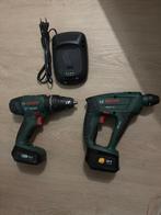 Complete Bosch set – alles werkt perfect!, Doe-het-zelf en Verbouw, Gereedschap | Boormachines, Ophalen of Verzenden, Gebruikt