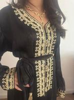 Caftan jawhara, Kleding | Dames, Gelegenheidskleding, Overige typen, Zwart, Nieuw, Ophalen of Verzenden
