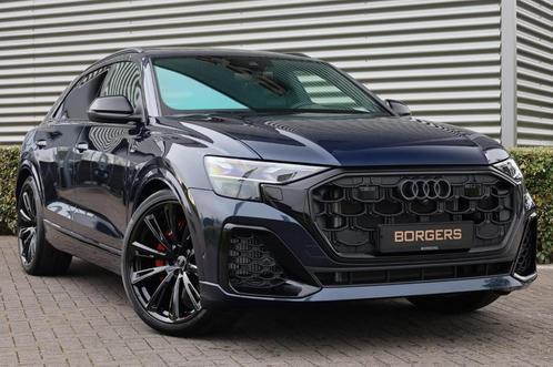 Audi Q8 60 TFSIe B&O l Volleder l 360 l Trekhaak l Carbon, Auto's, Audi, Bedrijf, Te koop, Q8, 360° camera, 4x4, ABS, Achteruitrijcamera