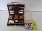 Backgammon reisspel koffer, Hobby en Vrije tijd, Gezelschapsspellen | Bordspellen, Ophalen of Verzenden, Gebruikt, Reisspel