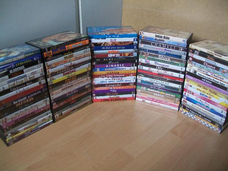 300 Hindi films Bollywood dvd o.a Shahrukh Salman Khan Kajol, Cd's en Dvd's, Dvd's | Overige Dvd's, Zo goed als nieuw, Alle leeftijden