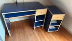 Te koop kinder bureau met opbergkast op wielen, Ophalen of Verzenden, Zo goed als nieuw