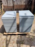 2x ladeblok ladekast Steelcase, Huis en Inrichting, Kasten | Ladekasten, Ophalen, Minder dan 50 cm, Gebruikt, Minder dan 100 cm