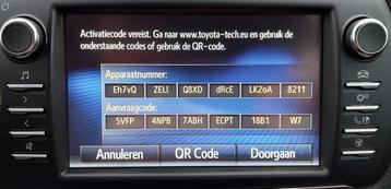 Toyota Touch GO 1-2 Navigatie Kaart Update 2025 beschikbaar voor biedingen
