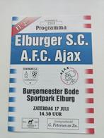 Elburger S.C. - AJAX 17-7-1999 Programma, Verzenden, Zo goed als nieuw, Ajax