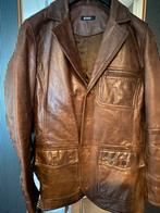 Te koop: Silver Creek jas, echt leer, maat L, Kleding | Heren, Ophalen of Verzenden, Zo goed als nieuw, Bruin
