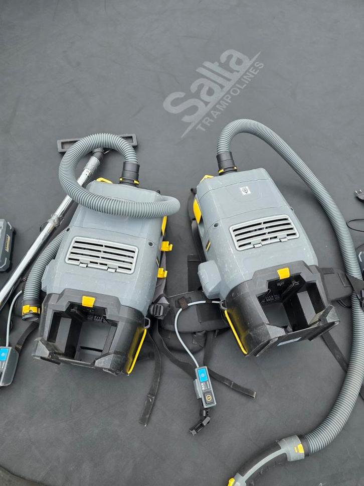 Kärcher BV 5/1 Bp Rugstofzuiger 36V accu, Witgoed en Apparatuur, Stofzuigers, Gebruikt, Stofzuiger, Minder dan 1200 watt, Reservoir