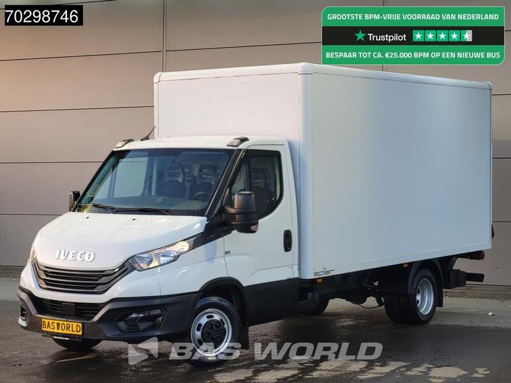 Iveco Daily 35C16 Laadklep Dubbellucht Bakwagen 160PK Airco, Auto's, Bestelauto's, Bedrijf, Te koop, Airconditioning, Centrale vergrendeling