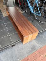 Houten Kastenbank / TV Meubel, lage opbergkast, Ophalen, Gebruikt, 150 tot 200 cm, Minder dan 100 cm