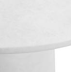 WOOOD Eettafel Damon 100 cm - Betonlook Wit | Van €599, nu, Nieuw, Woood, Vijf personen of meer, Woood