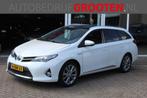 Toyota Auris Touring Sports 1.8 Hybrid Lease//Pano//Camera!, Stof, Gebruikt, Zwart, Wit