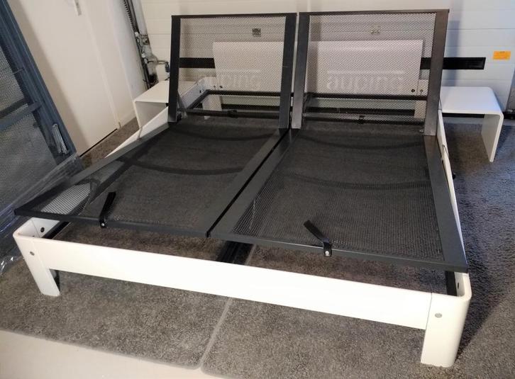 Prachtige Auping Auronde 1000 met hoofdbord! Gratis bez/Mont, Huis en Inrichting, Slaapkamer | Bedden, Zo goed als nieuw, Tweepersoons