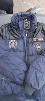 Car jas, Kleding | Heren, Jassen | Winter, Ophalen, Blauw, Maat 56/58 (XL), Zo goed als nieuw