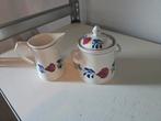 Suikerpot met 2 oortjes en melkkannetje, Ophalen of Verzenden