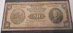 Nederlands Indië  50 gulden 1943 bank biljet, Postzegels en Munten, Bankbiljetten | Nederland, Ophalen of Verzenden, 50 gulden