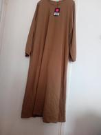 Nieuwe camelkleurige abaya Maxi jurk (M), Maat 38/40 (M), Bruin, Nieuw, Ophalen of Verzenden