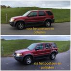 Auto poetsen, en polijsten ook interieur schoon, Auto diversen, Ophalen of Verzenden