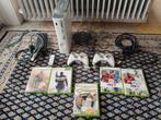 Xbox 360 met games en 2 controllers, Ophalen of Verzenden, 60 GB, Gebruikt, Met games