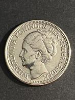 25 cent Wilhelmina uit 1943, Ophalen of Verzenden, Koningin Wilhelmina, 25 cent, Zilver
