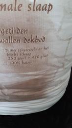 winterdeel wollen  dekbed, Huis en Inrichting, Ophalen, Beige, Tweepersoons, Deken of Dekbed