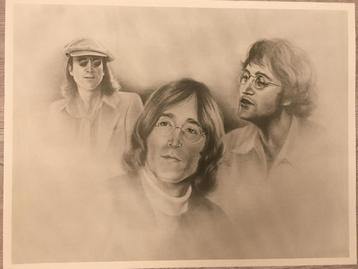 The Beatles- John Lennon litho print 