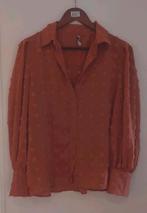 Mooie blouse maat L, Ophalen of Verzenden, Zo goed als nieuw, Maat 42/44 (L), Oranje
