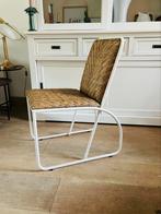 Riviera Maison Barbados rotan Eetkamerstoel, Ophalen, Zo goed als nieuw, Wit, Eén