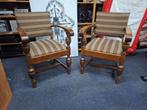 2 stuks retro vintage stoelen, Huis en Inrichting, Fauteuils, Ophalen, Zo goed als nieuw, Minder dan 50 cm