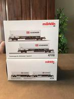 Märklin 47110  ‘Taschenwagen-Set DB Schenker’, Wisselstroom, Wagon, Ophalen of Verzenden, Zo goed als nieuw