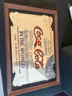 Vintage Coca-Cola Spiegel, Ophalen of Verzenden, Rechthoekig, 50 tot 100 cm, Minder dan 100 cm