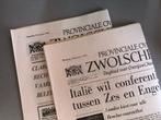 2x Zwolsche Courant Tijl Zwolle 1968 1969 samenprijs, Ophalen of Verzenden