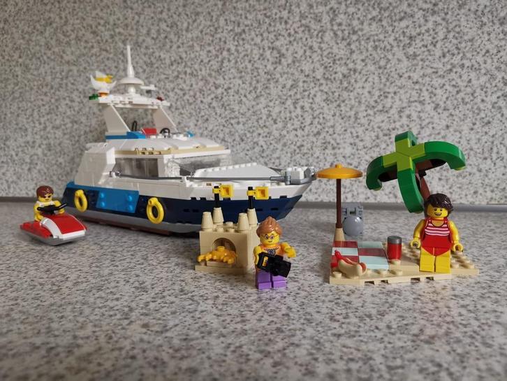 Lego Creator – 31083 Cruise avonturen, Kinderen en Baby's, Speelgoed | Duplo en Lego, Zo goed als nieuw, Lego, Complete set, Ophalen of Verzenden