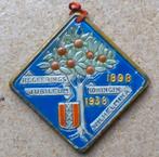 Wandtegel koningin Wilhelmina jubileum 40 jaar 1898 - 1938, Ophalen of Verzenden, Gebruikt, Nederland, Overige typen