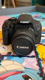 Canon EOS 600D incl 18-55mm kit lens, Spiegelreflex, Canon, Zo goed als nieuw, Ophalen
