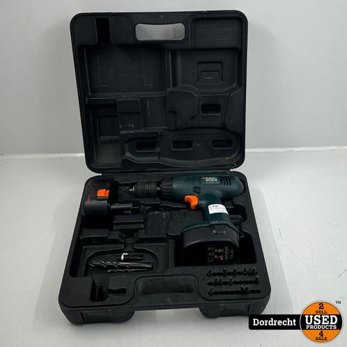 Black en decker kc1451CN boormachine | Met 2 accu's | Zonder, Doe-het-zelf en Verbouw, Gereedschap | Boormachines, Gebruikt, Boormachine