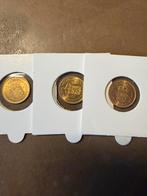 3x gouden vijfje 1912, Ophalen of Verzenden, Koningin Wilhelmina, 5 gulden, Goud