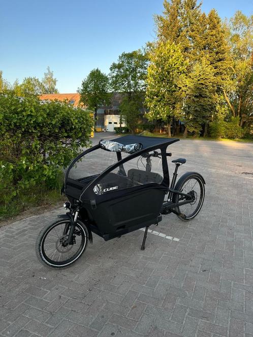 Cube Cargo Dual Hybrid 1000 | iridium n black, Fietsen en Brommers, Fietsen | Bakfietsen, Nieuw, Overige merken, 2 kinderen, Elektrisch